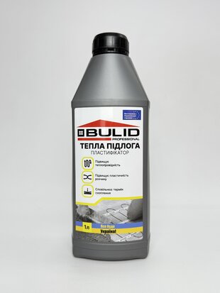 Пластифікатор (тепла підлога) 1л BULID