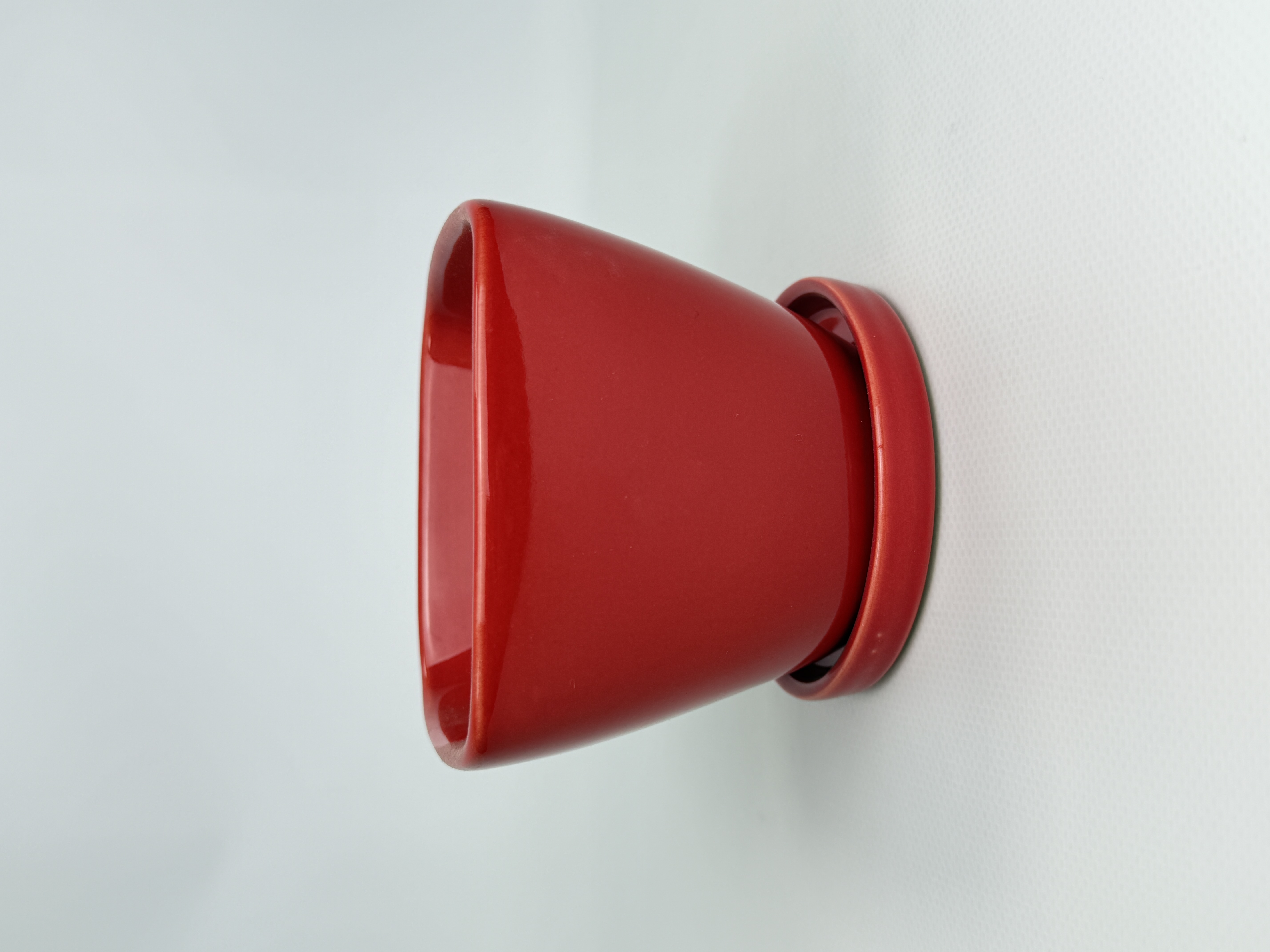 Горщик чотирикутний 0.4 л Р017червоний