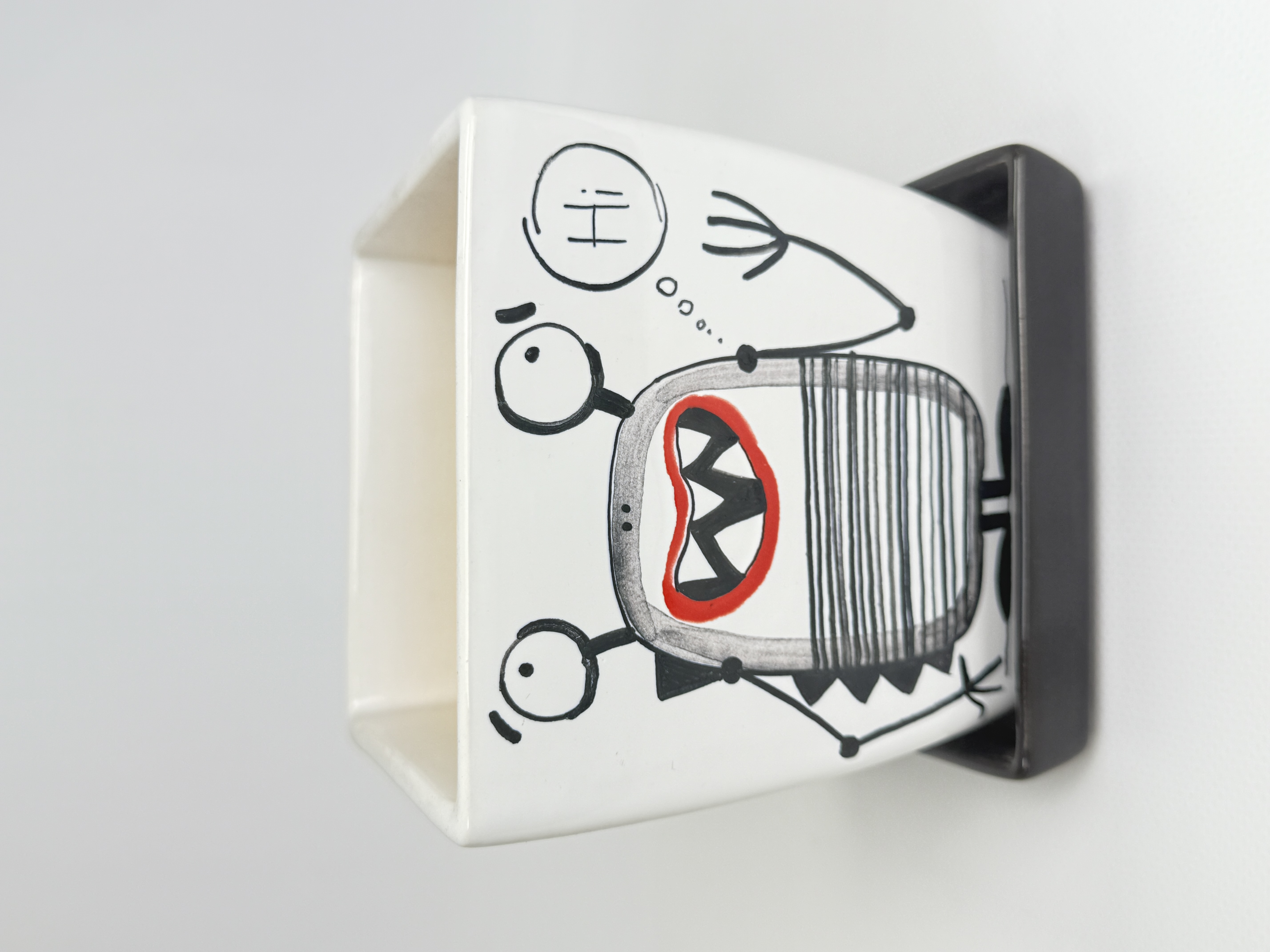 Горщик Конус чотирикутний 1.4 л 096