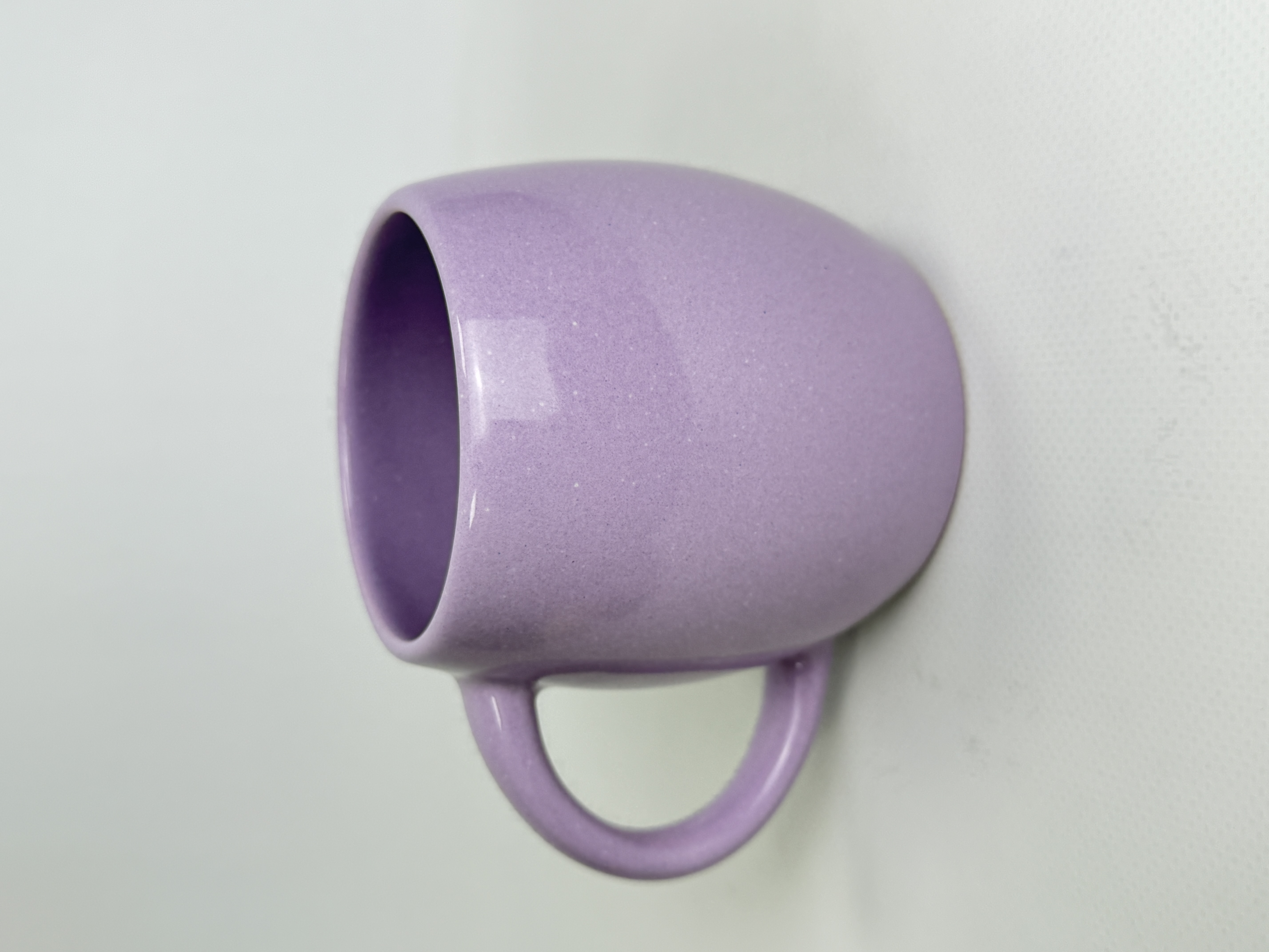 Керамічний виріб "Горнятко "Бочечка" 400 мл лаванда