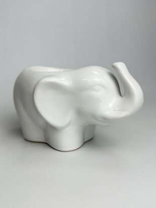 Керам. виріб OIL BURNER CERAMIC ELEPHANT Р1913 білий