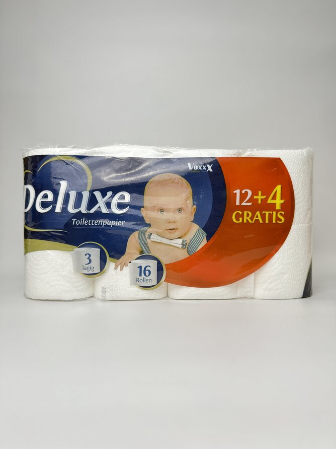 Туалетний папір Deluxe 16шт (3сл)