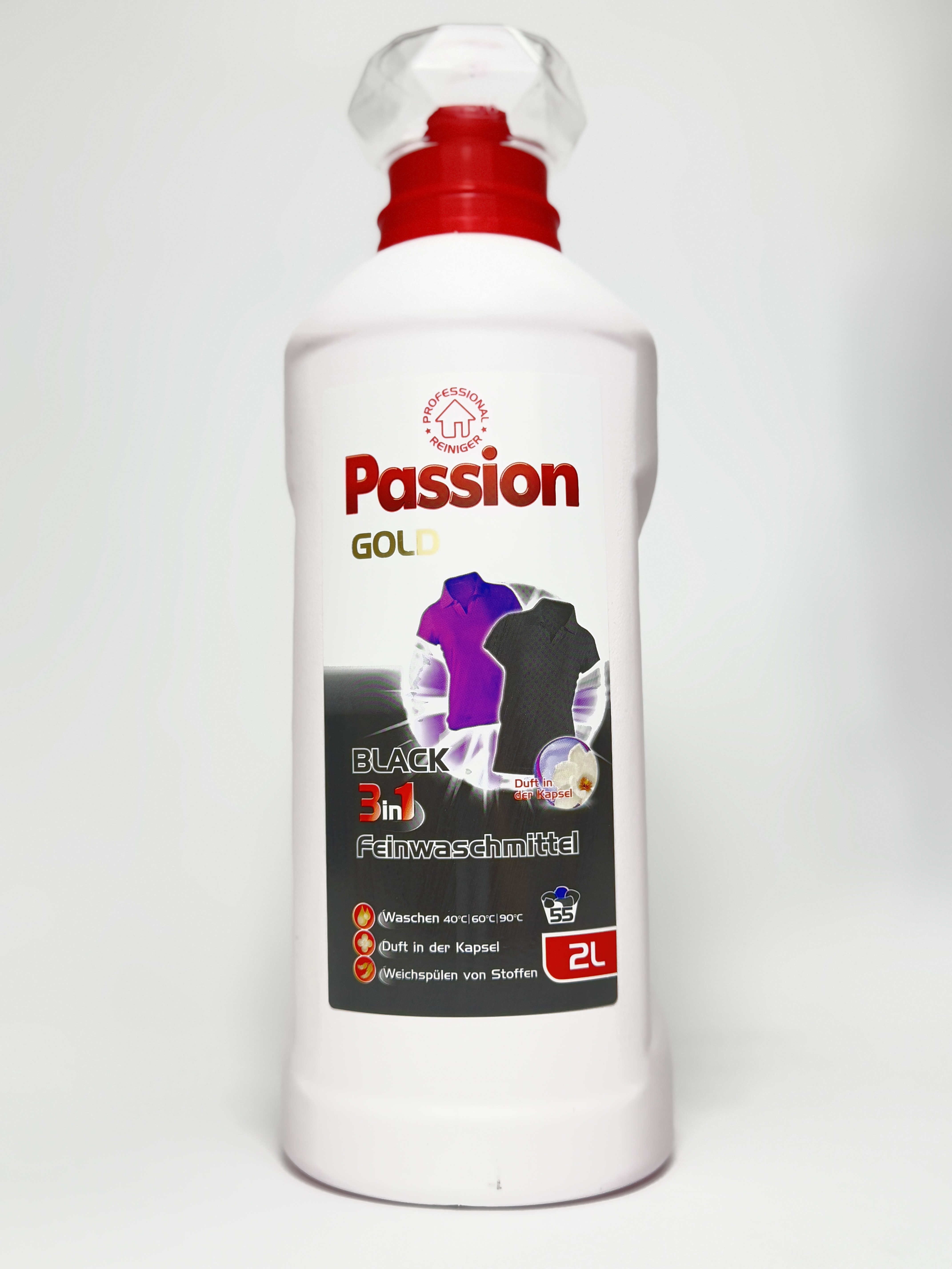 Гель для прання Passion Gold Gel 3in1 2л (55) black