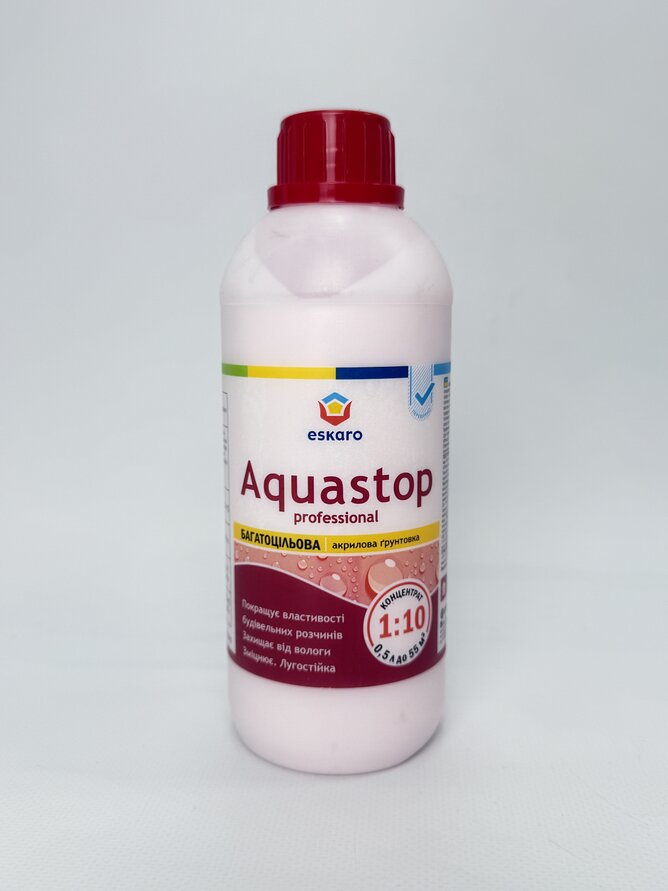 Грунтовка AquaStop-PROF 0.5 л конц. Eskaro