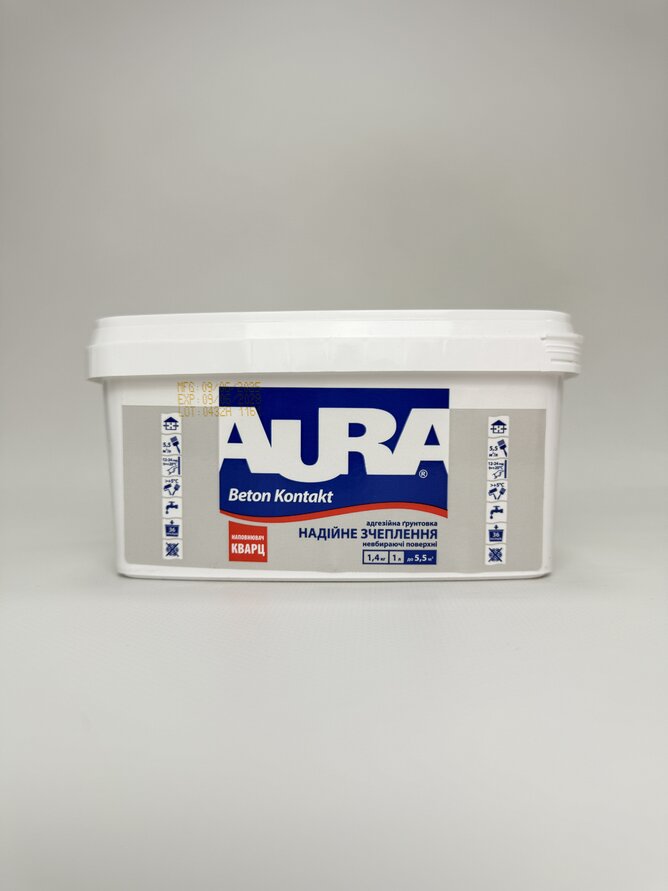 Грунтовка Beton Kontakt 1.4 кг AURA