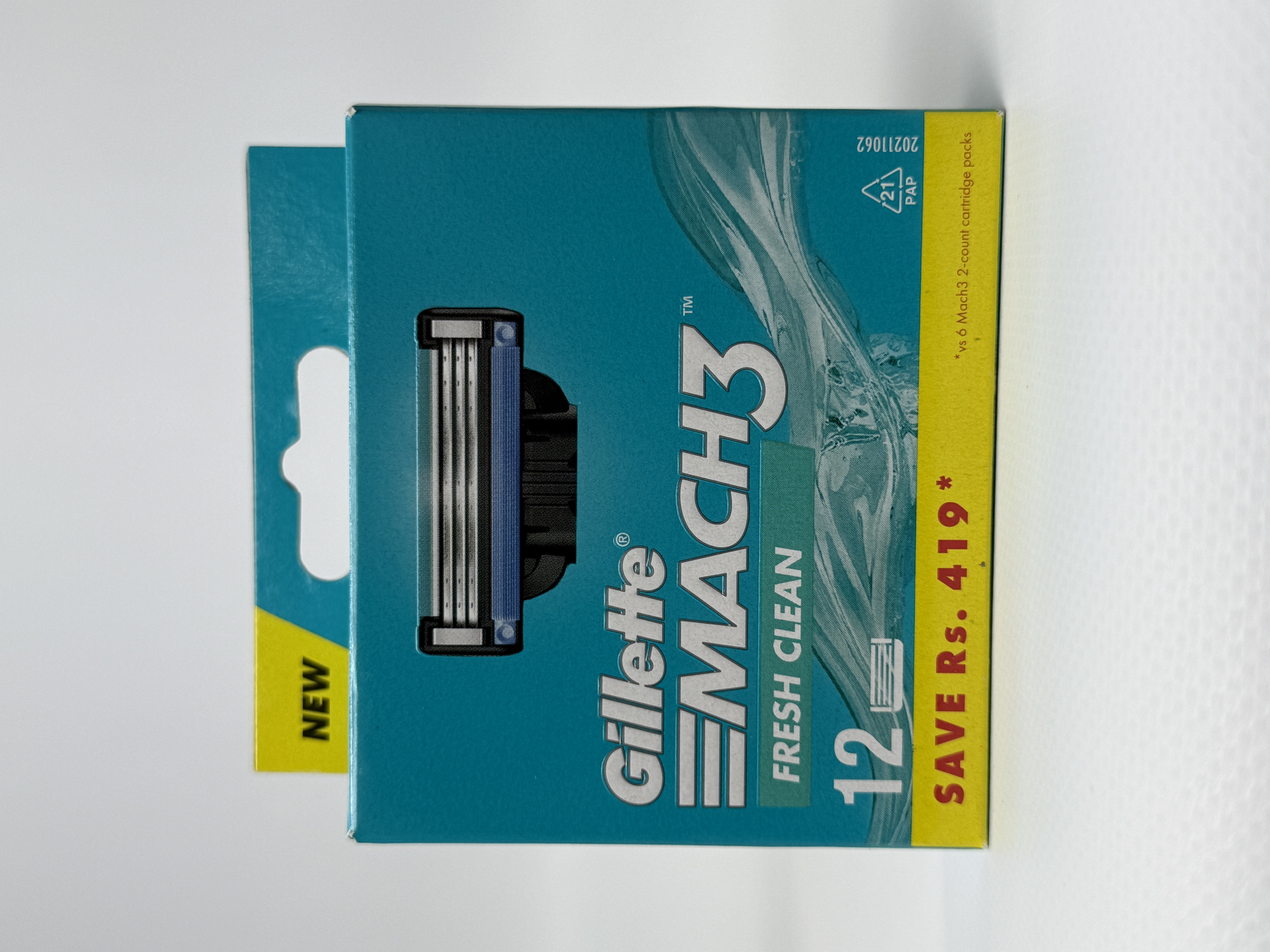Касети Gillette Mach3 12шт.
