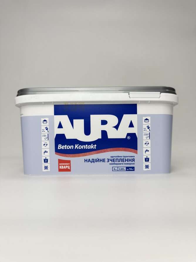 Грунтовка Beton Kontakt 4 кг AURA