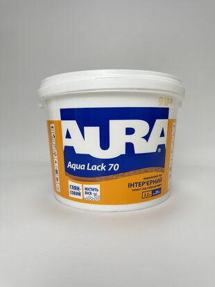 Лак акрил. Aqua Lack 70 2.5 л AURA