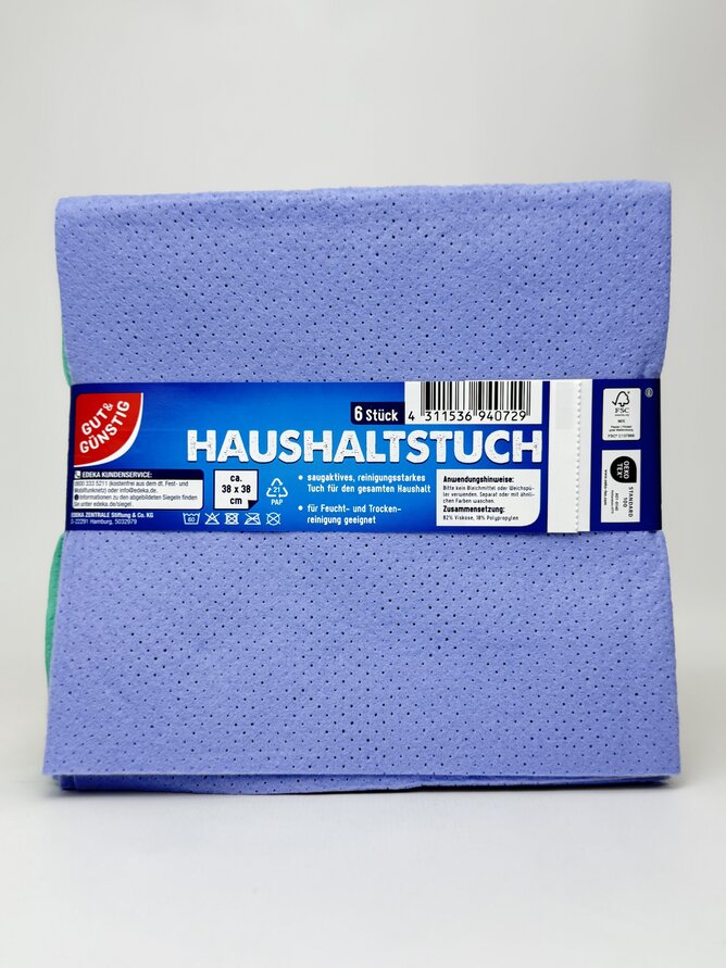 Серветки для прибирання G&G Haushaltstuch 6шт