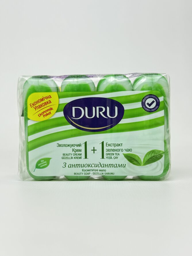 DURU Soft 1+1 4*80гр зелений чай