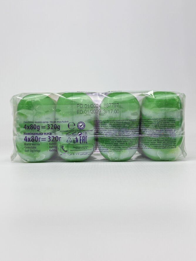 DURU Soft 1+1 4*80гр зелений чай