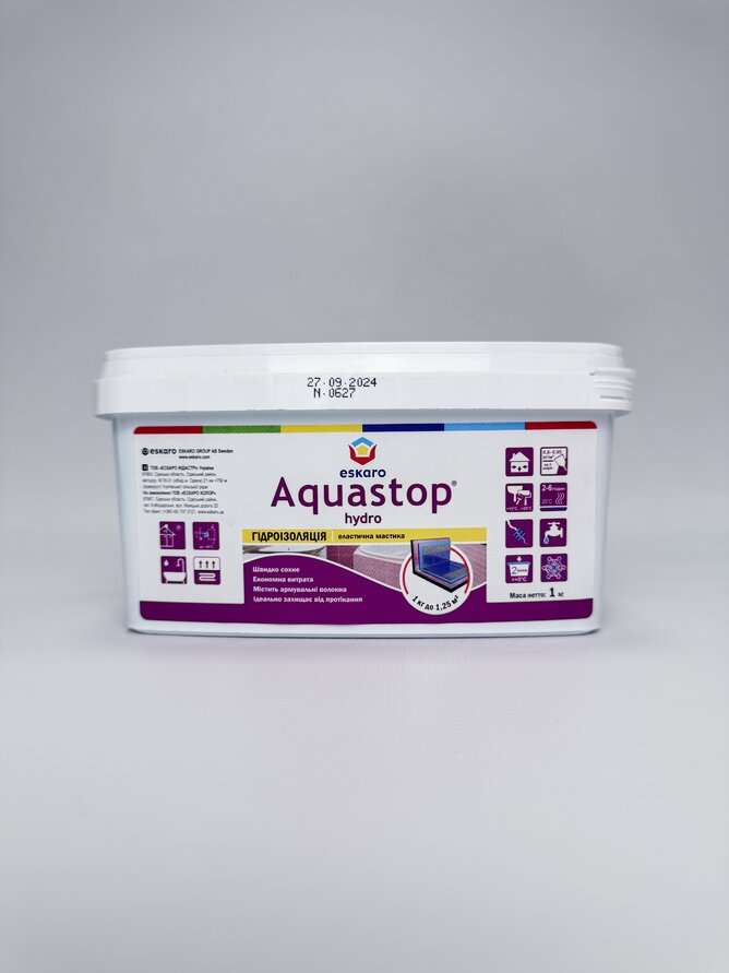 Грунтовка AquaStop Hydro 1 кг CTB Eskaro