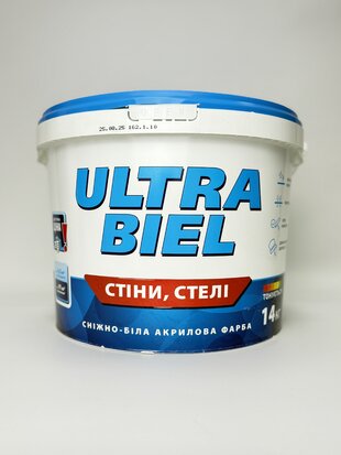 Фарба Снєжка-ULTRA Biel 10 л/14 кг