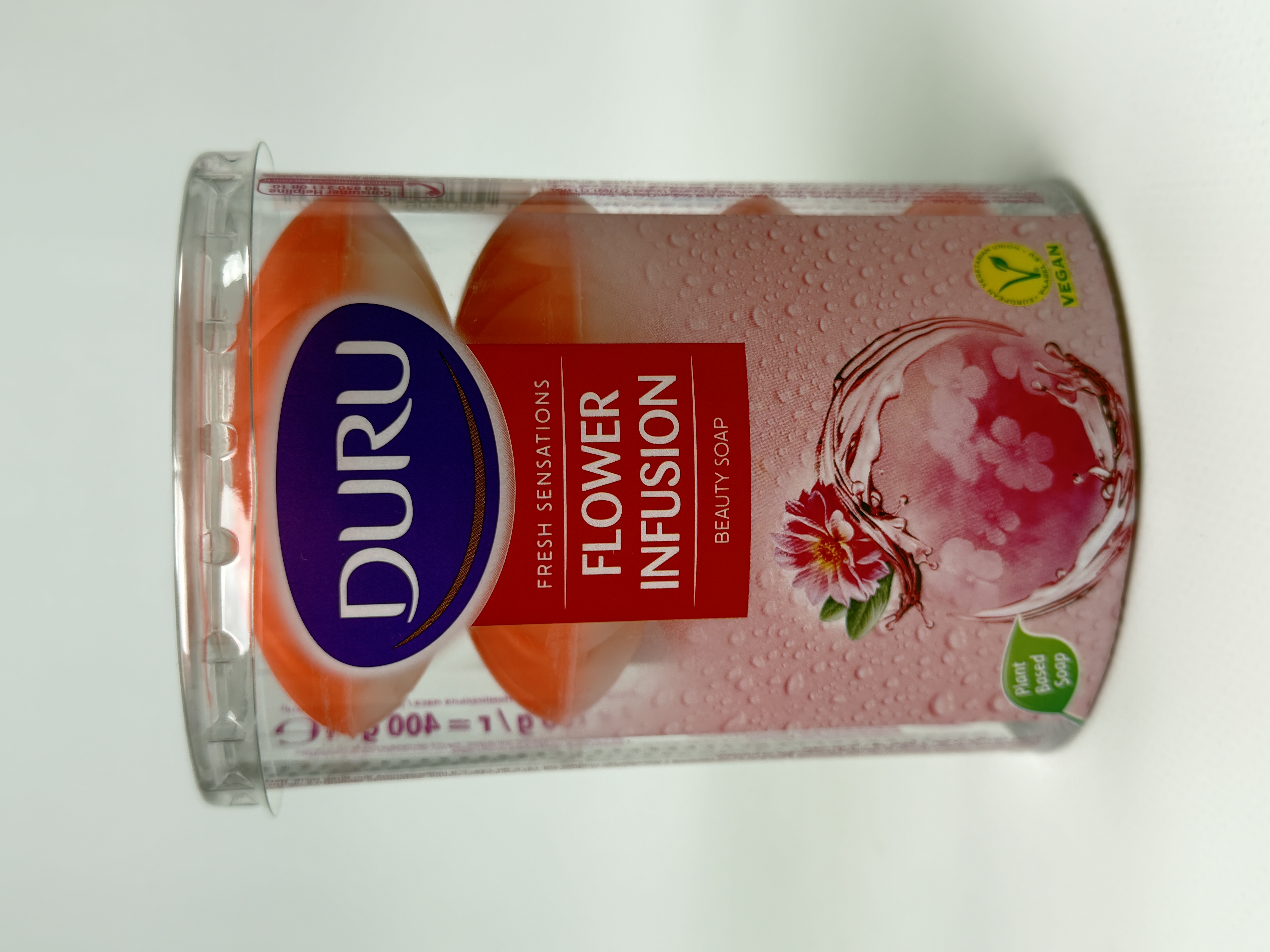 Duru мило 1+1 4*100гр Троянда зі зволожуючим кремом