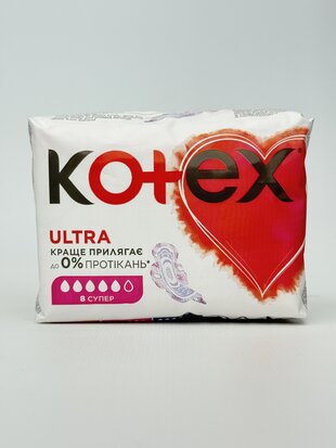Kotex прокладки Ultra Dry Super 8шт.