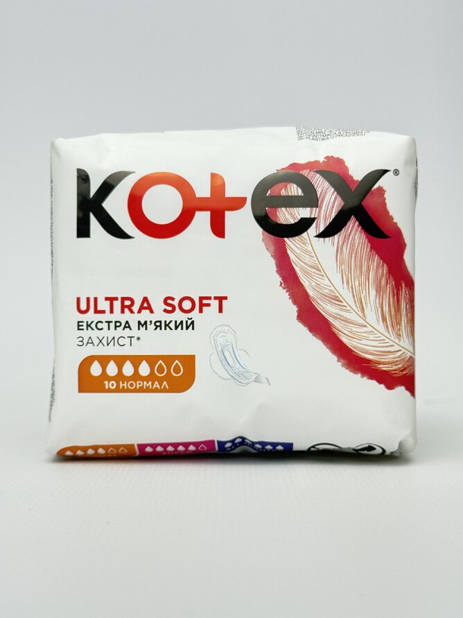 Kotex прокладки Ultra Soft Normal 10шт