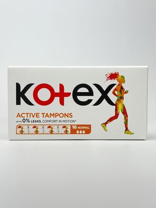 Kotex тампони Active 16шт Normal
