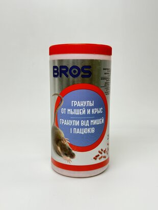 Bros Родентицидний засіб Зерно в/мишей і пацюків 300г