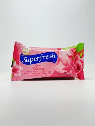 Вол.сер. Super Fresh Flower+Breeze (15 шт)