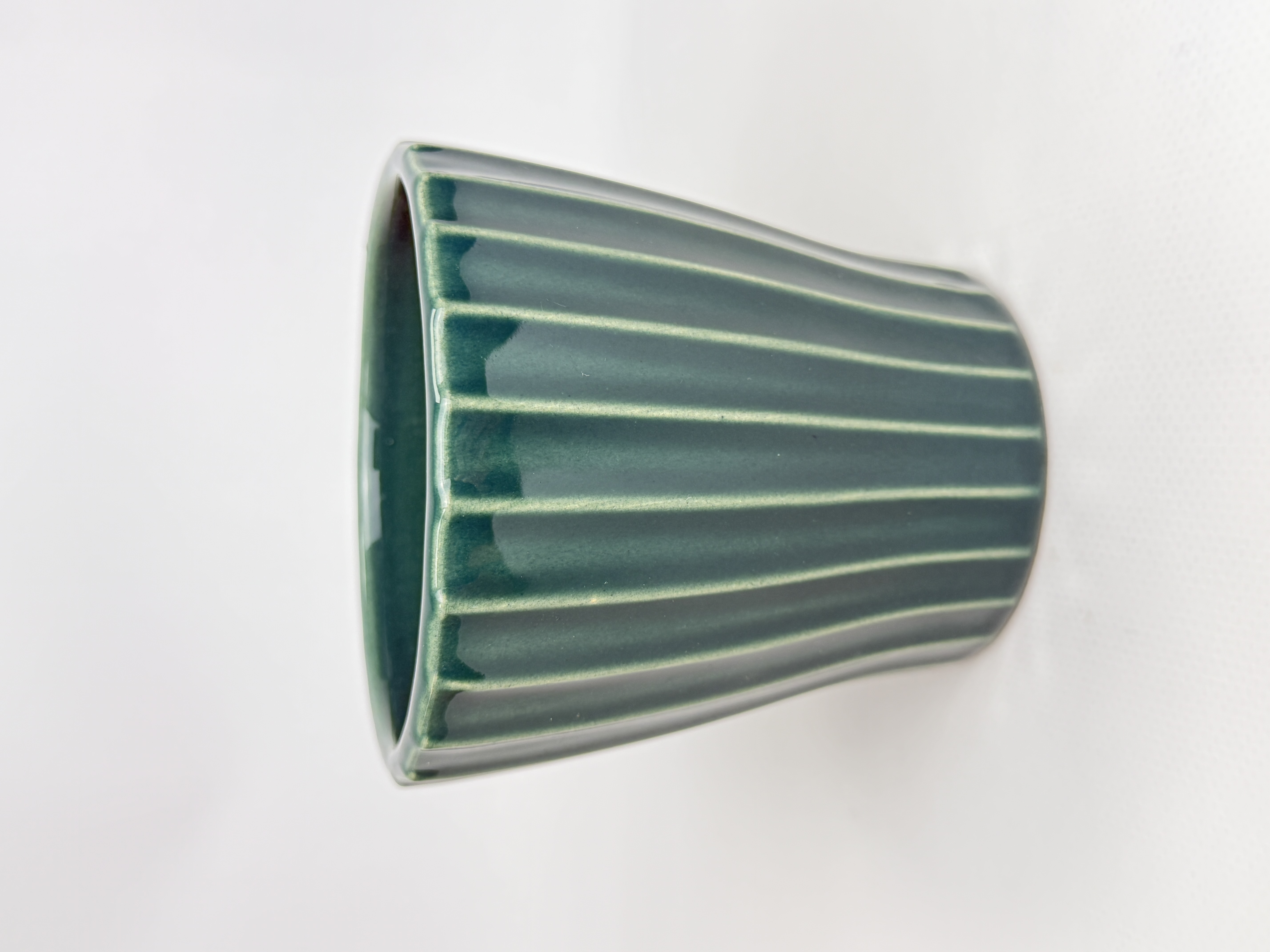 Горщик керам. Кашпо 0.5л Р273 смарагд