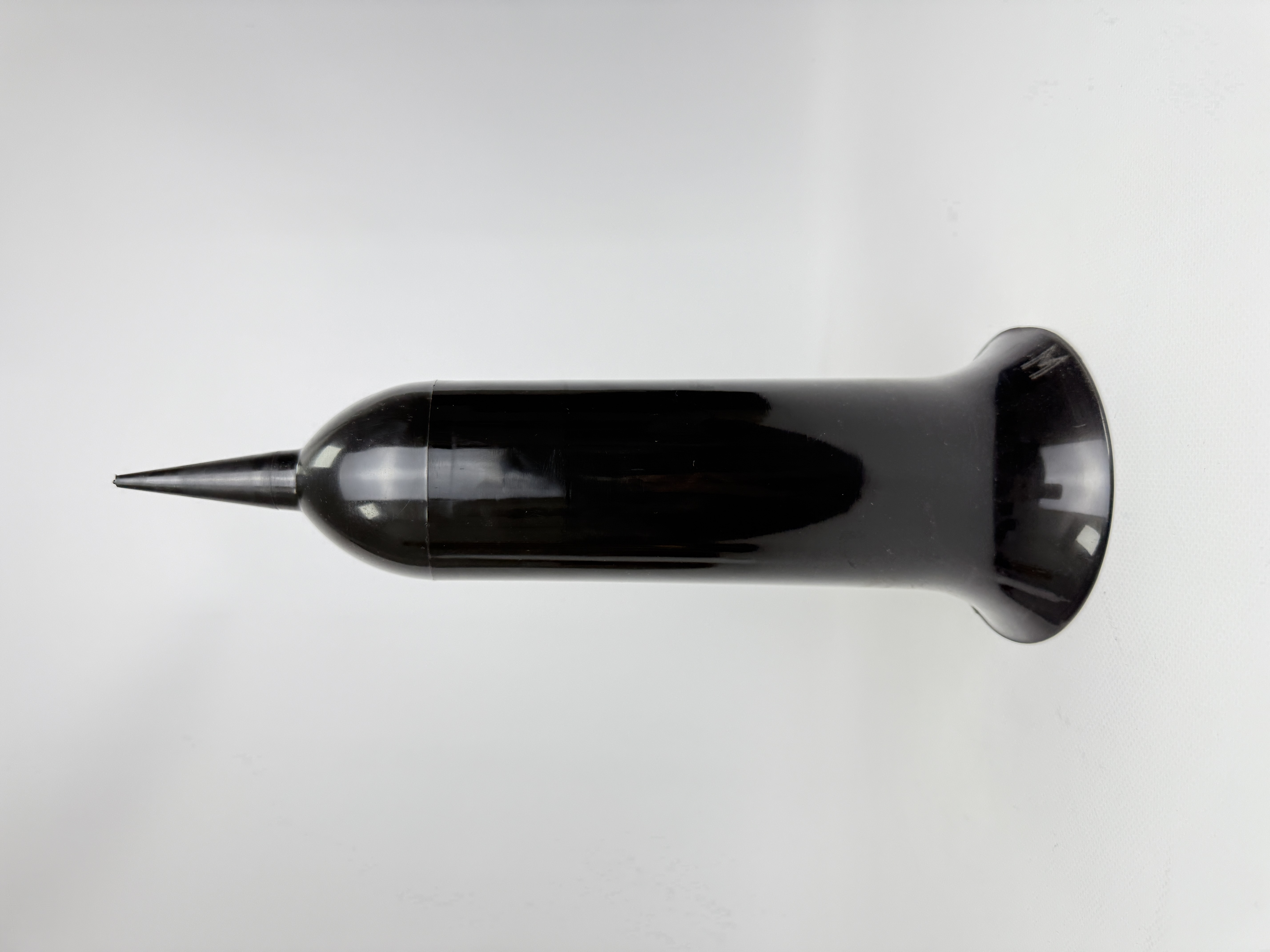 Вазон "Флакон конус" чорний