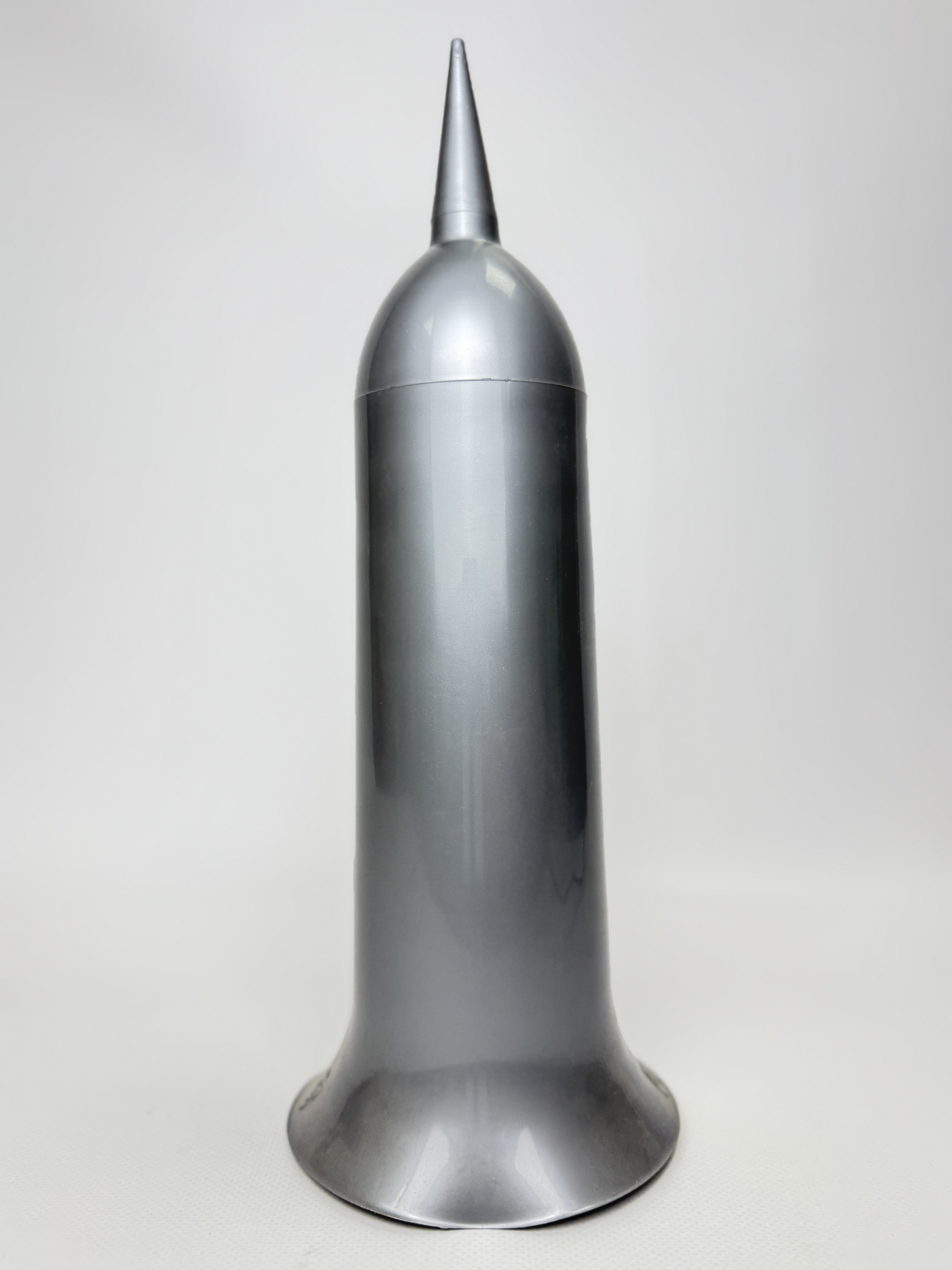 Вазон "Флакон конус" сірий