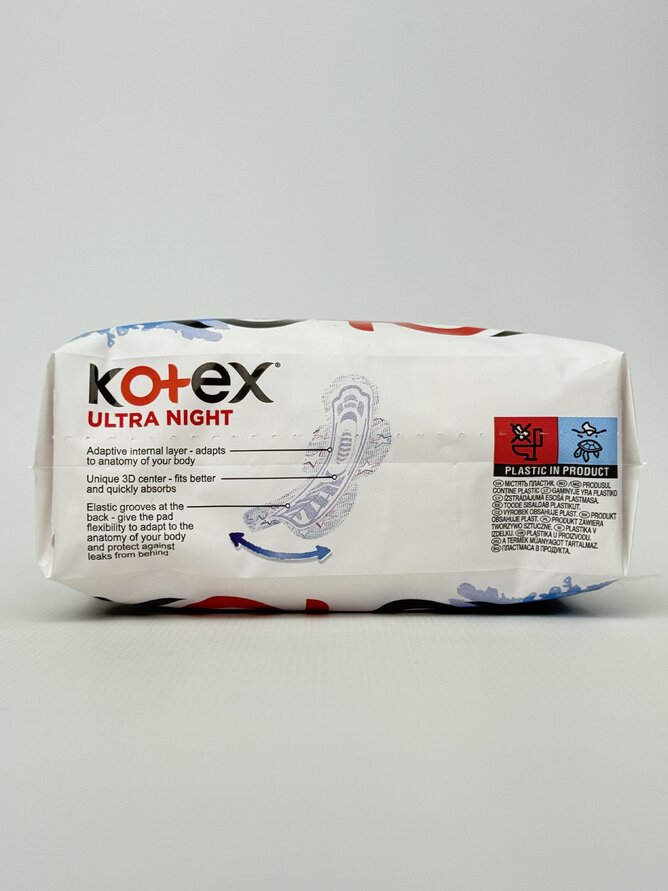 Kotex прокладки Ultra Night 7шт.