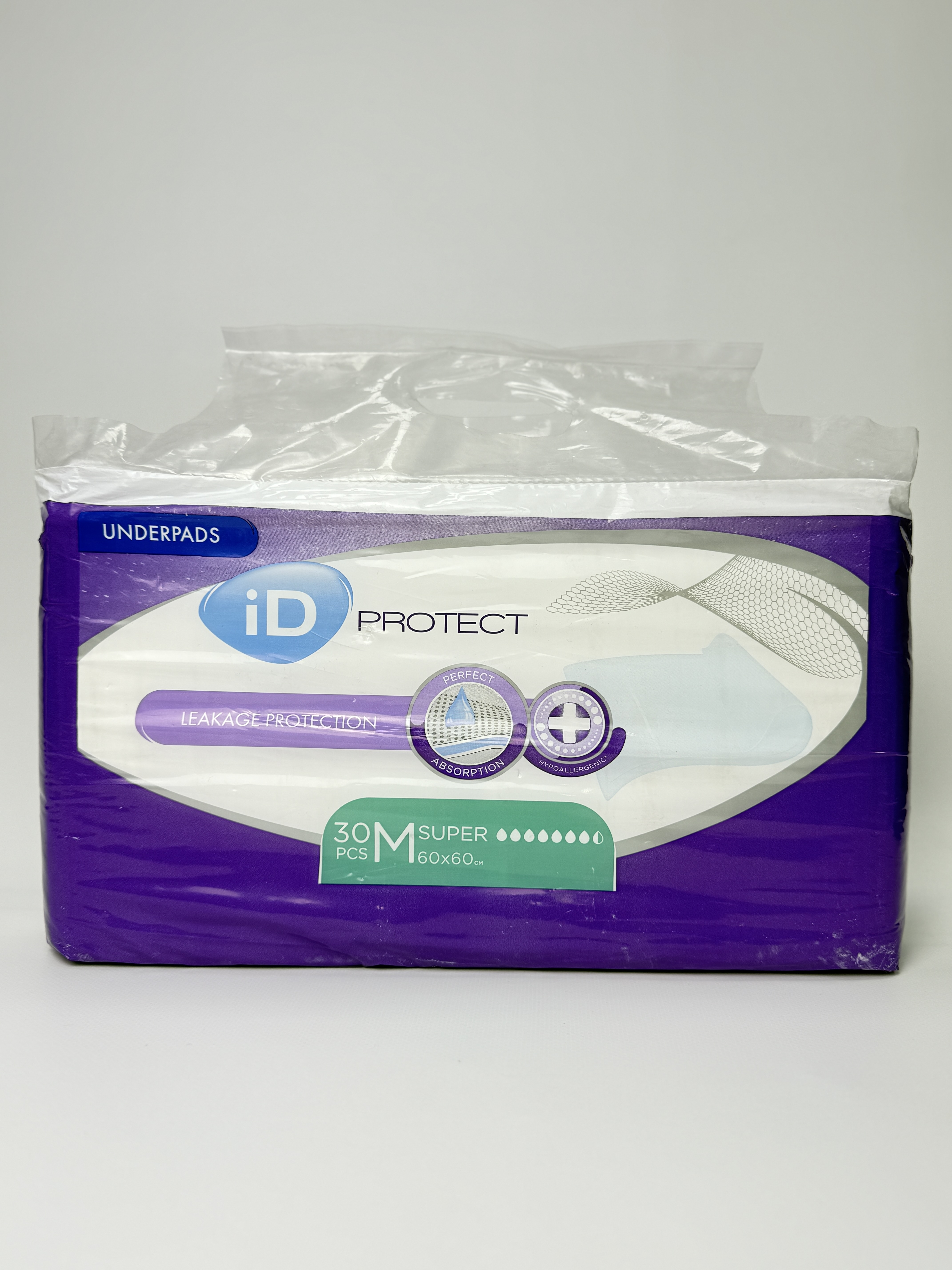 iD Protect Consumer пелюшки гігієнічні 60x60 Super 30шт (7%)