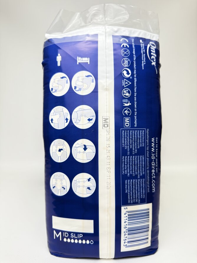 ID SLIP Extra Plus M підгузники для дорослих 30шт (7%)