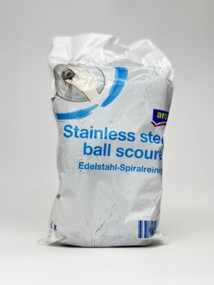 Скребок д/посуду метал. (6 шт)