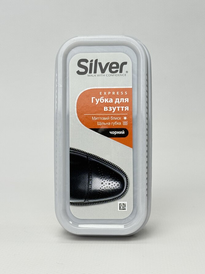 Silver губка-блиск широка чорн.