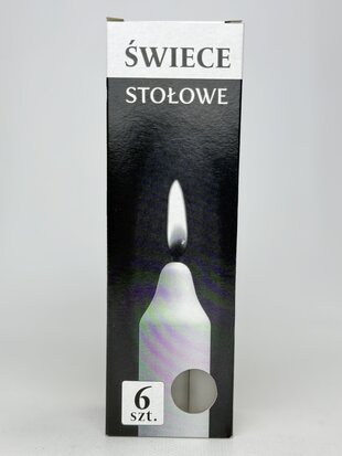 Свічка столова 6шт.