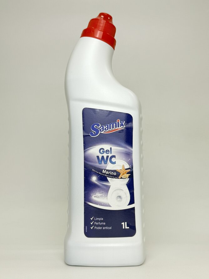 SAAMIX Гель для миття унітазу Морський 1л