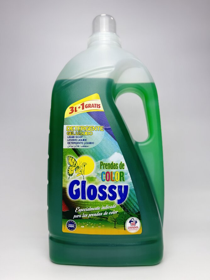 GLOSSY Гель для прання Color 3+1л