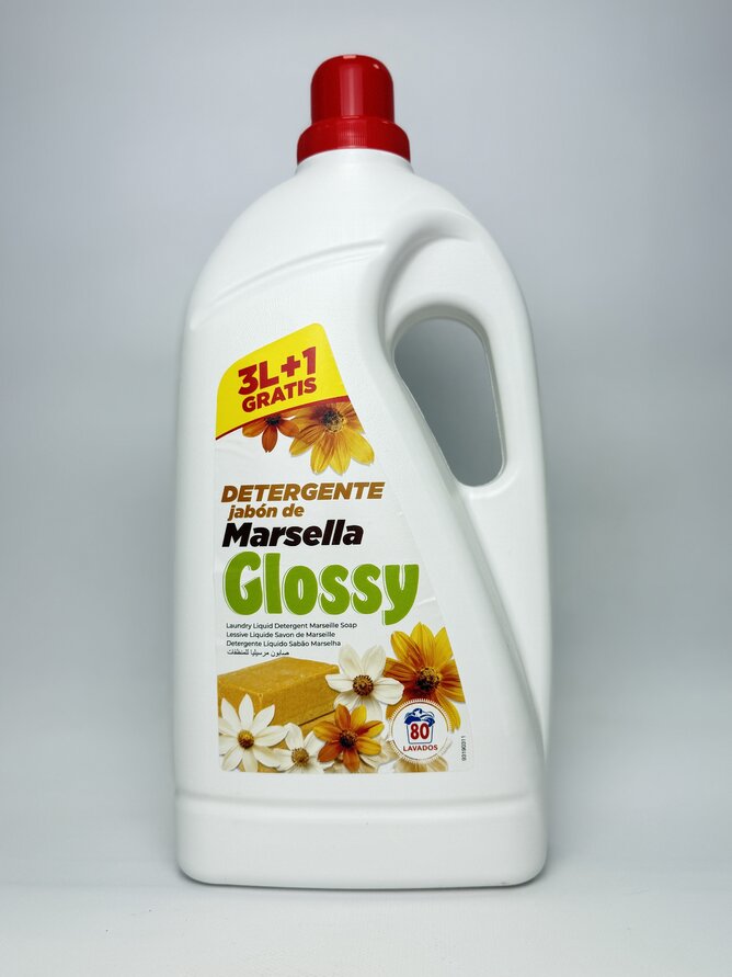 GLOSSY Гель для прання Marsella 3+1л