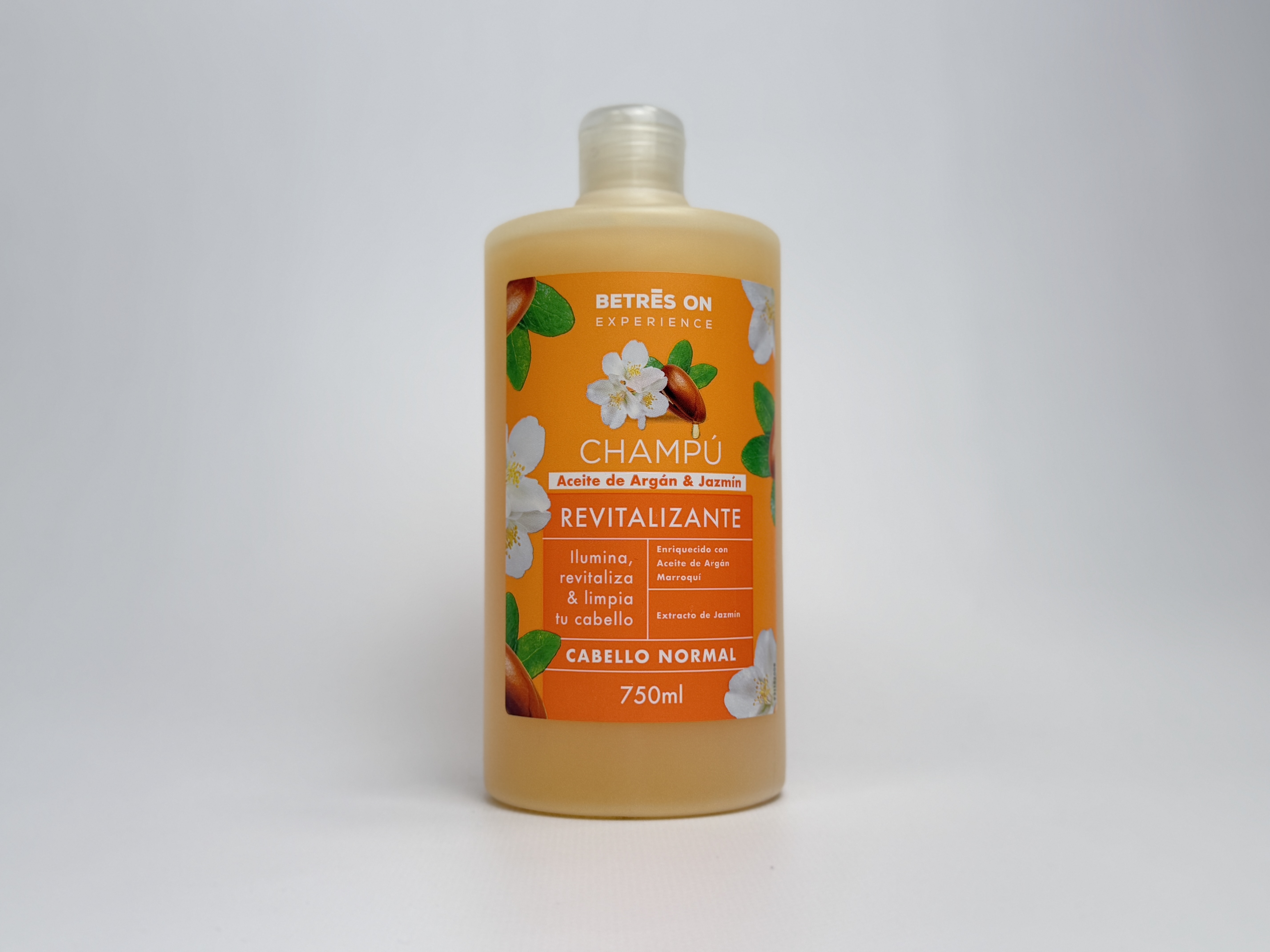 BETRES ON Шампунь для норм. волосся Арган/жасмин 750 мл