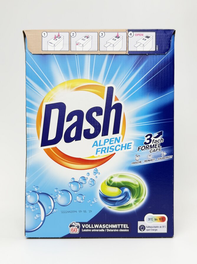 Dash Капсули для прання (універсальні) pods 3в1 (60прань) 1.494 кг