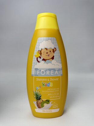 Шампунь Forea 2in1 Kids Ананас та Ківі 500мл