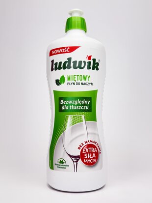 Засіб для миття посуду Ludwik Ментол 0.9л