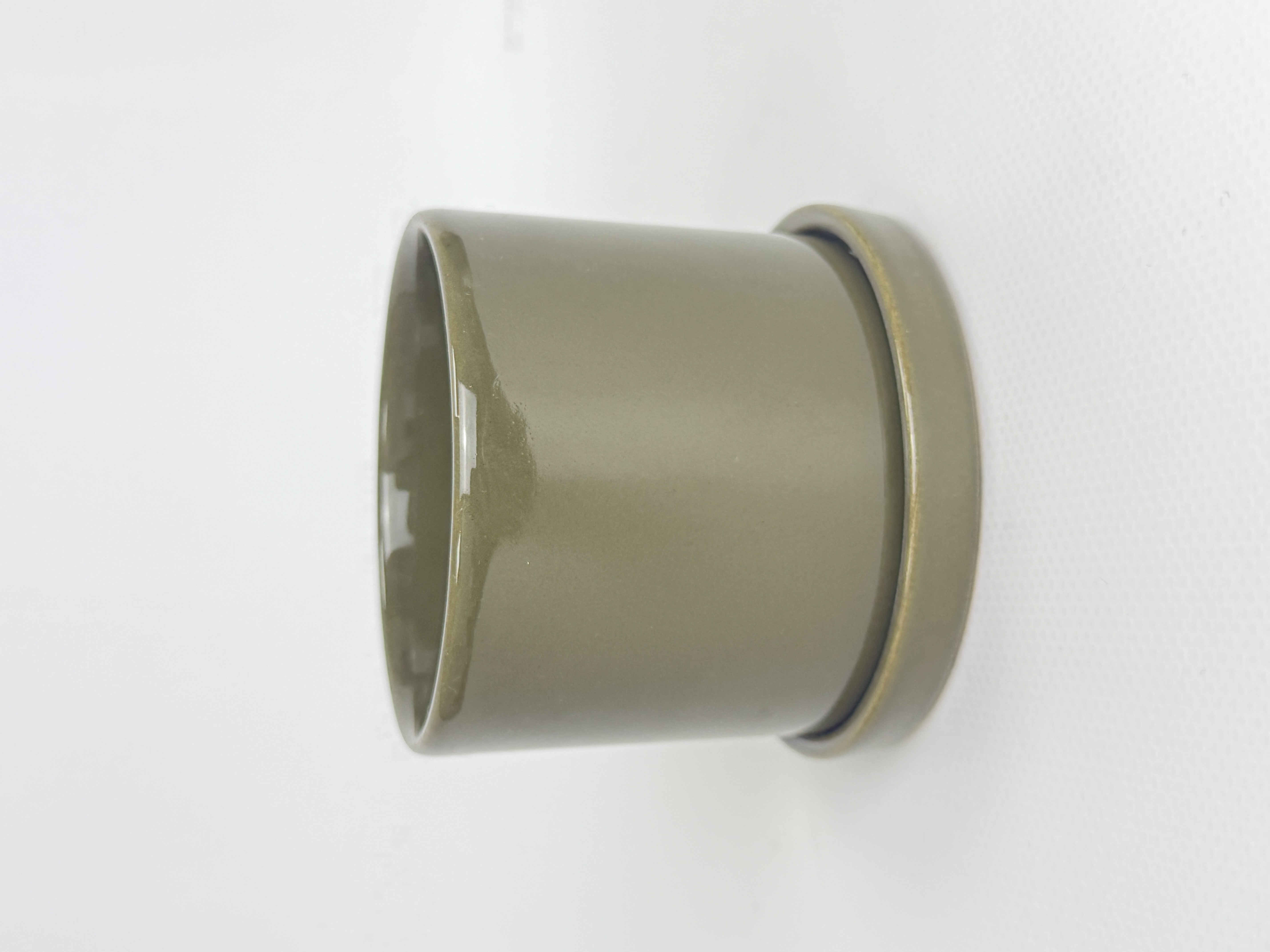 Горщик керамічний Цикорій міні Р016 0.25л оливковий