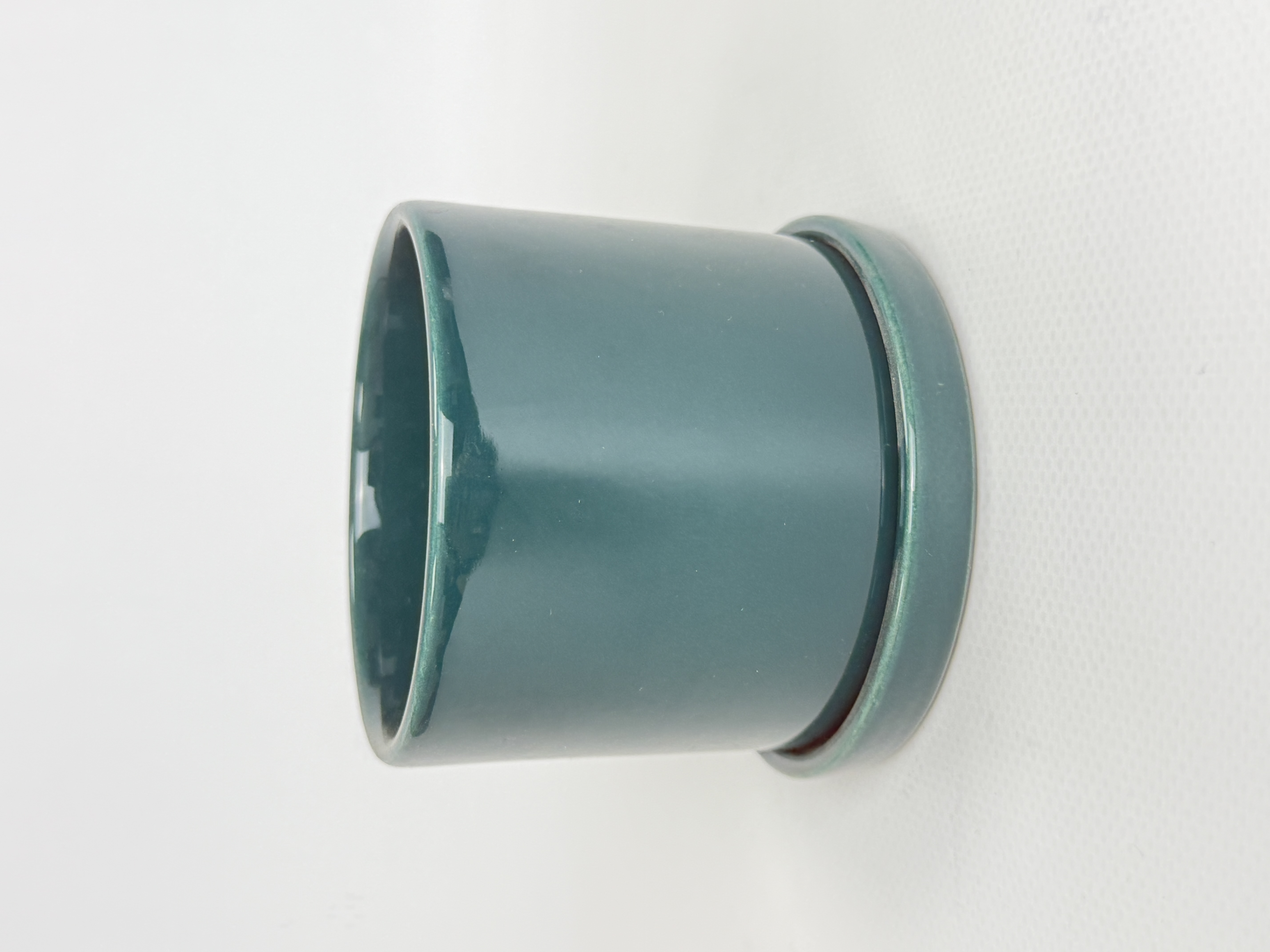 Горщик керамічний Цикорій міні Р016 0.25л смарагдовий