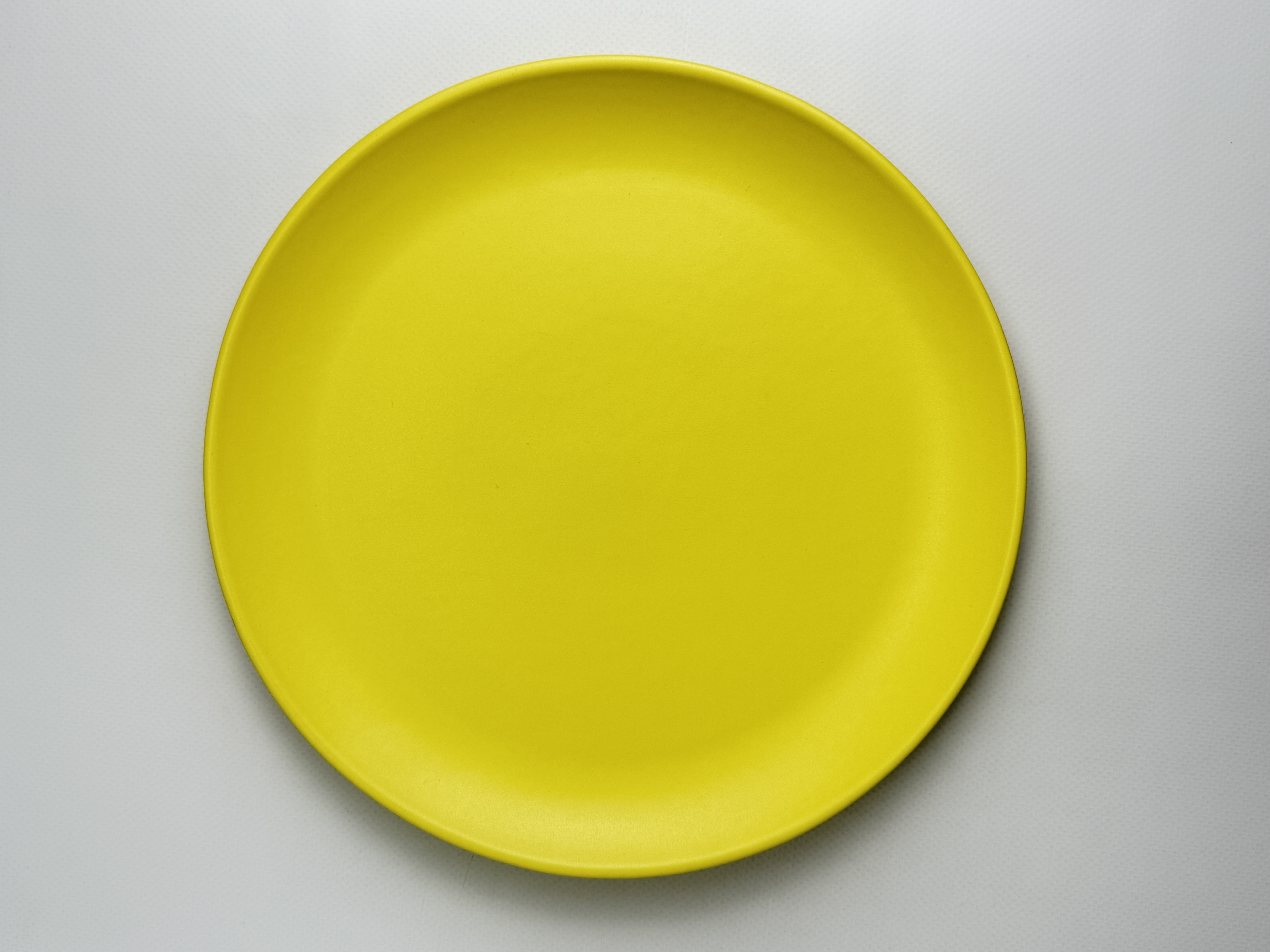 Керамічний виріб "Тарілка Орнер" жовтий мат