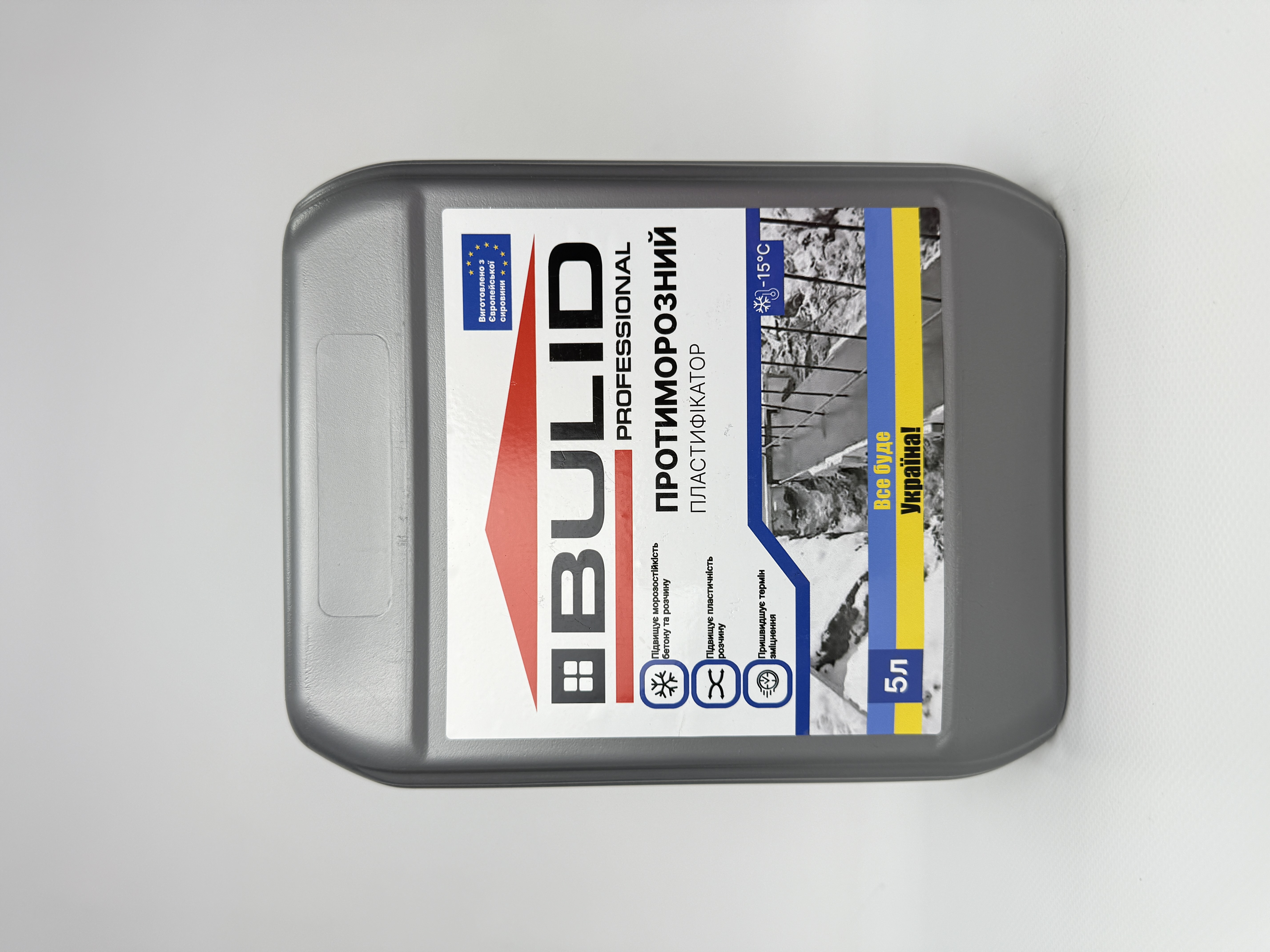 Пластифікатор (протиморозний) 5 л BULID