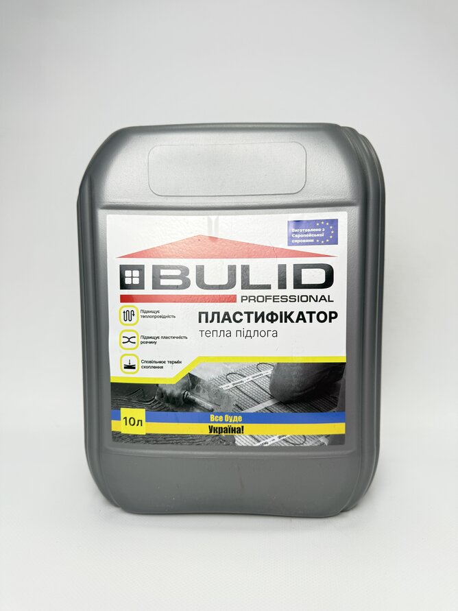 Пластифікатор (тепла підлога) 10 л BULID