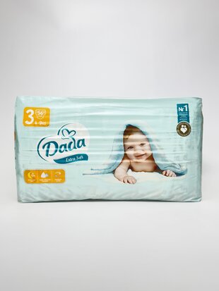 Dada Extra Soft Підгузники дитячі 3 (4-9кг) 56шт