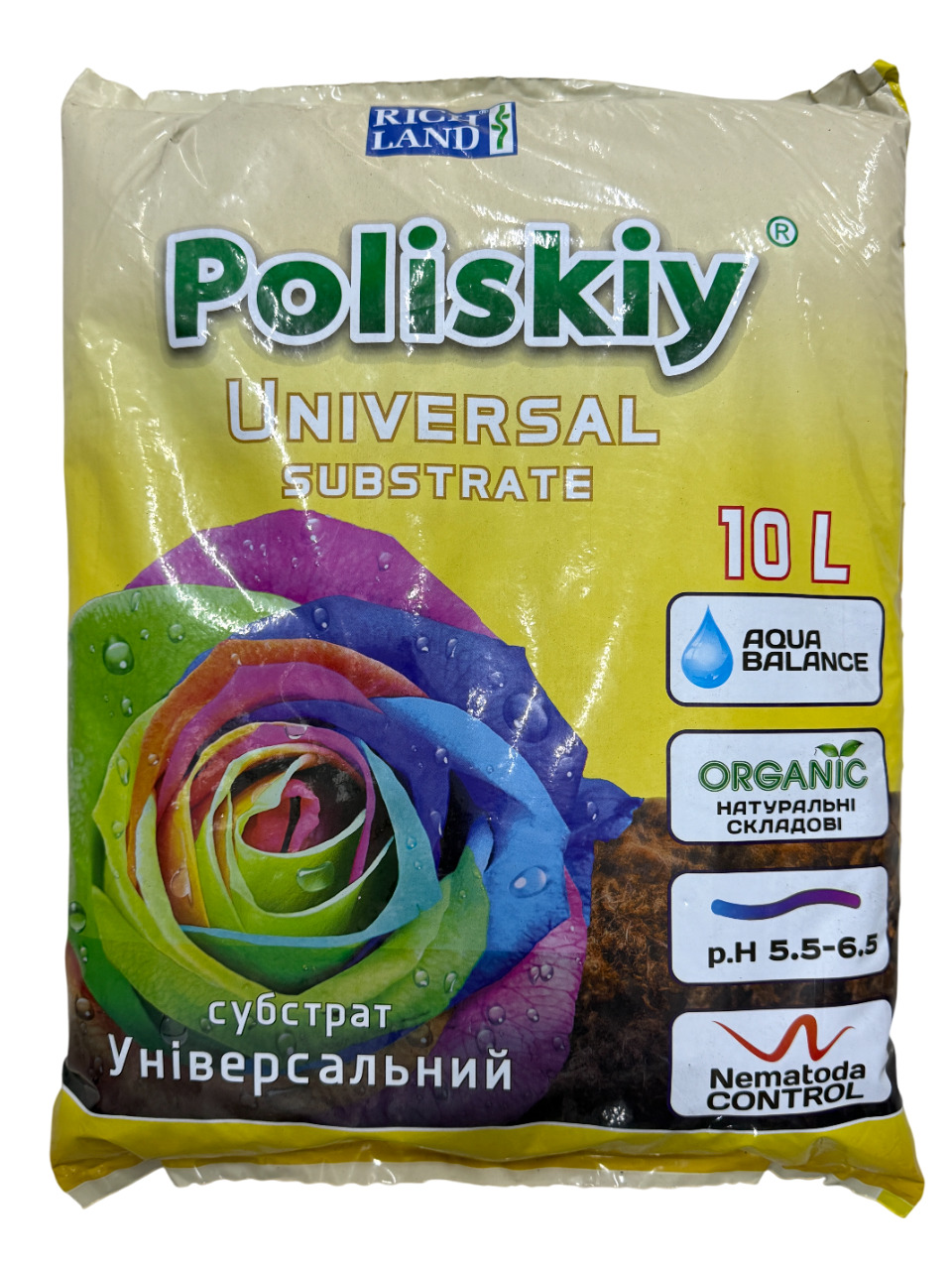 Субстрат Поліський універс. 10 л