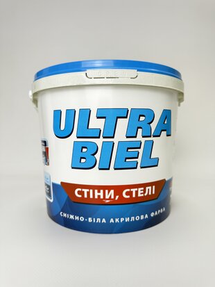 Фарба Снєжка-ULTRA Biel 5 л/7 кг