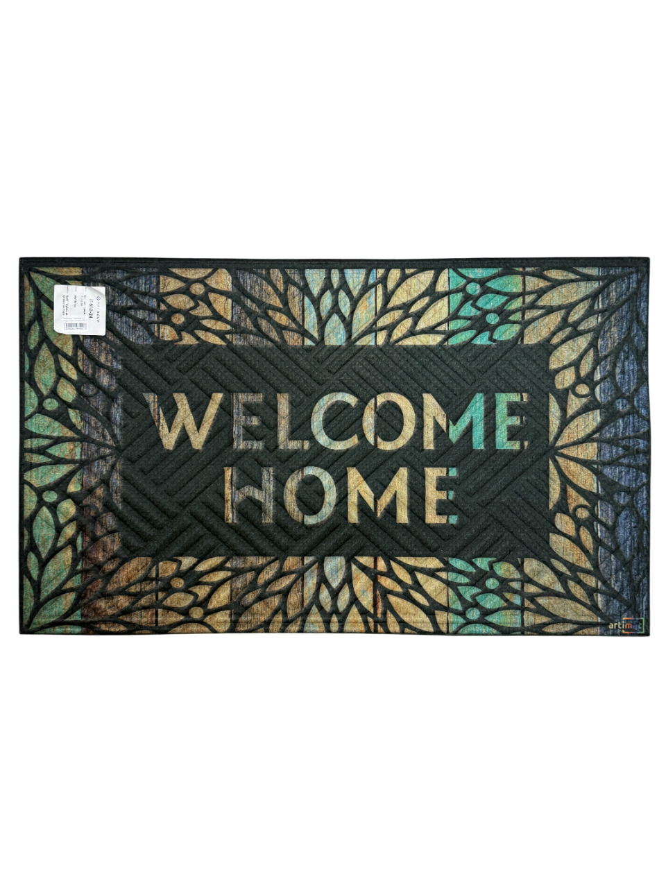 Килимок гумовий з ворсовим покриттям К-602-24