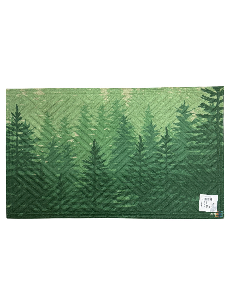 Килимок придверний принтований К-602-61