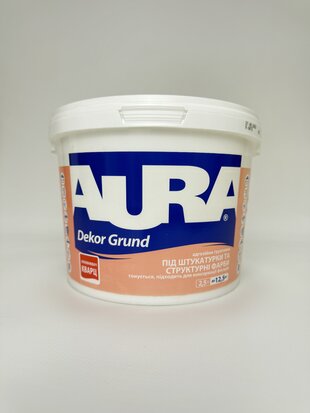 Грунтовка адгез. Dekor Grunt 2.5л AURA